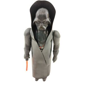 Vintage 1977 Kenner Star Wars Darth Vader Figure Original Cape & Lightsaber Tip
